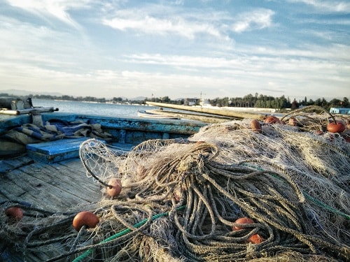 Phone Parts From Fishing Nets